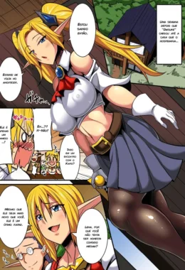 Elf Oyako to Pakopako Ibunka Kouryuu! ~Lena Hen~ – Manga Hentai – Quadrinho Original