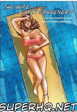 Gibi pornô polemico A esposa e os jardineiros pretos o inicio – Hentai Interracial – Quadrinho Original