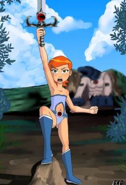 Gwen a Thundercat putinha – Ben 10 Pornô – Quadrinho Original