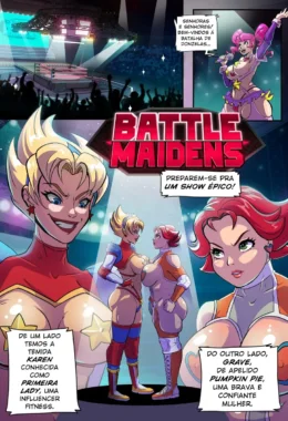 Crisisbeat, Battle Maidens Karen Vs Grace – Yuri Hentai – Traduzido