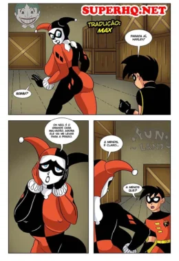 Harley and Robin in the Deal – Heróis Porno – Ler HQ Completo
