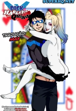 Harley Quinn Hentai trasando com Robin – Cartoon Pornô – Alta Qualidade – Traduzido