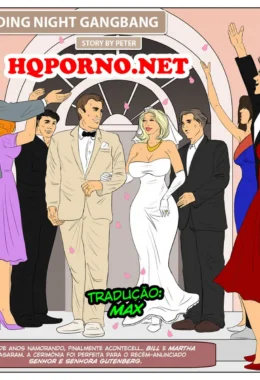 HotWifeComics, My Wedding Night Gangbang – HQ Traição – Ler Hentai HQ