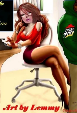 Hqs pornô de sexo: A secretaria e o entregador – Quadrinhos Pornô – Quadrinho Original