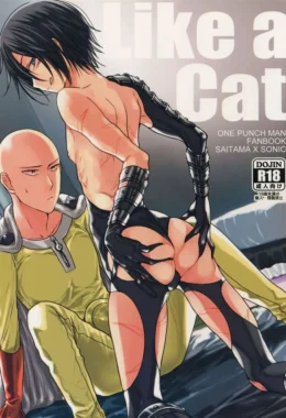 Como um Gato – One Punch Man Hentai – Quadrinho Original