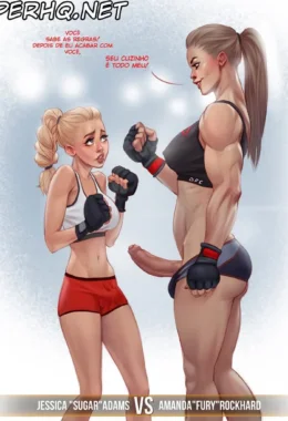 Dickgirls Fighting Championship – Futanari Hentai – Alta Qualidade – Traduzido