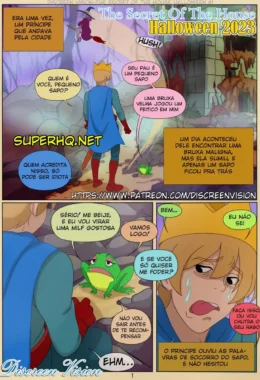 Discreen Vision, The Secret Of The House – Cartoon Pornô – Quadrinho Original
