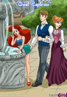 Disney quadrinhos eróticos Ariel trepando com velho insaciável – Disney Hentai – Traduzido